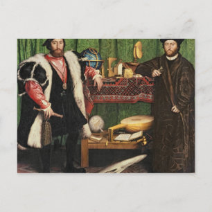 The Ambassadors, 1533 Postcard