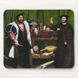 The Ambassadors by Hans Holbein the Younger Mouse Mat