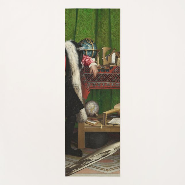 The Ambassadors, Holbein the Younger Yoga Mat (Front)