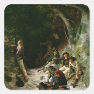 The Ambush Square Sticker