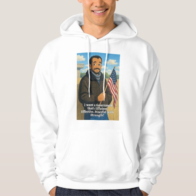 The America I want! Hoodie (Front)