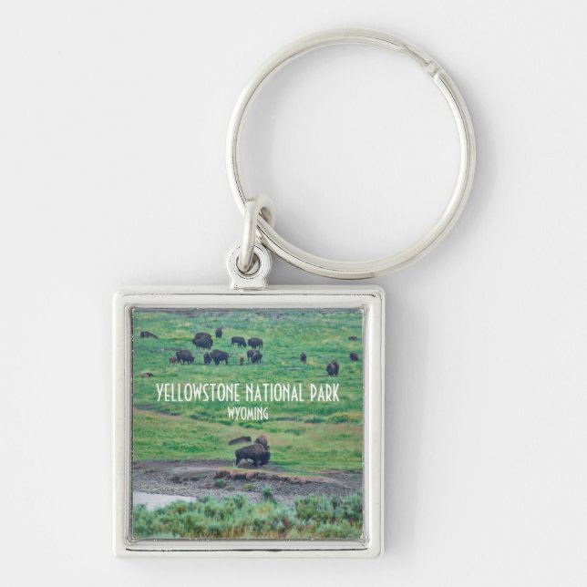 The American Bison Key Ring (Front)