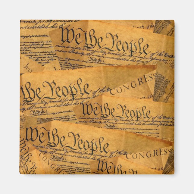 The American Constitution Magnet (Front)