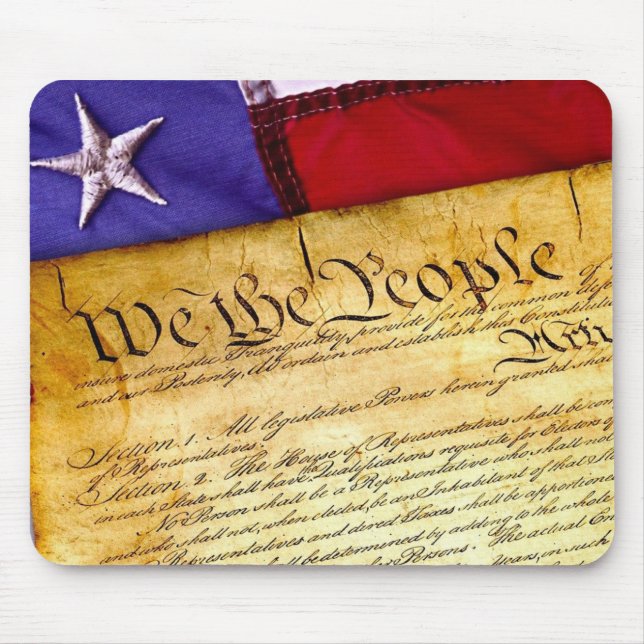 The American Constitution Mouse Mat (Front)