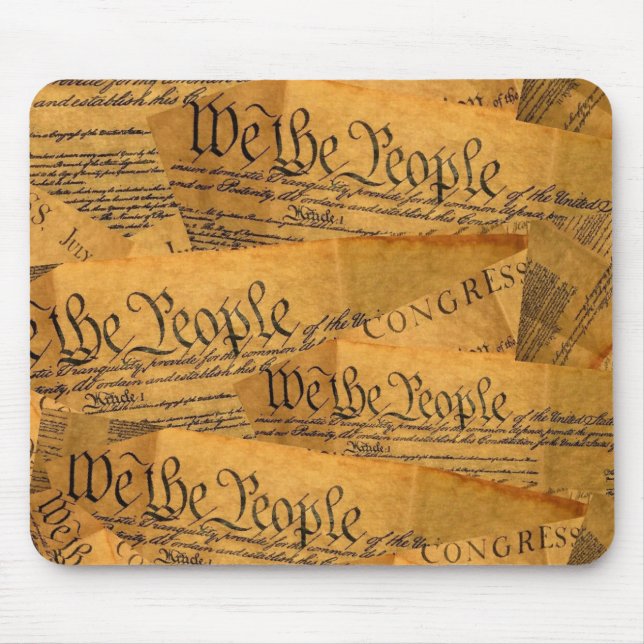 The American Constitution Mouse Mat (Front)