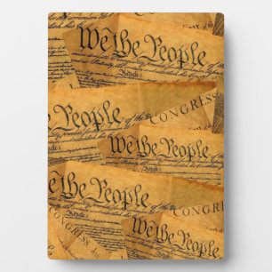 The American Constitution Plaque