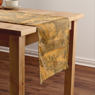 The American Constitution Short Table Runner