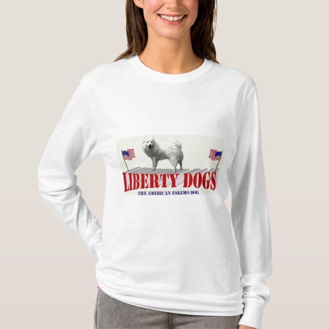 The American Eskimo Dog T-Shirt (Front)