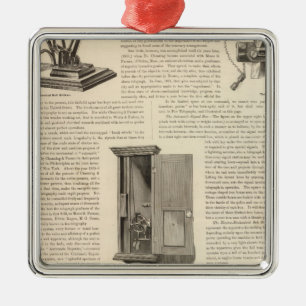 The American Fire Alarm and Police Telegraph Metal Tree Decoration