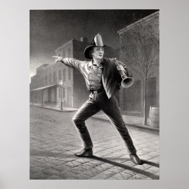 The American Fireman - Rushing to the Conflict - Poster (Front)