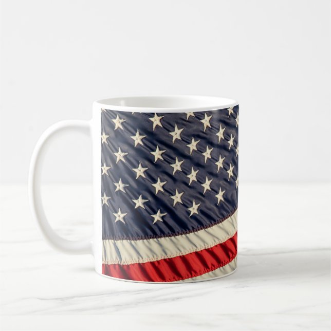 The American Flag Coffee Mug (Left)