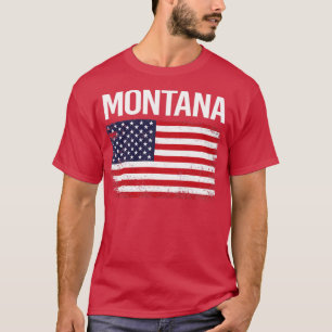 The American Flag Montana T-Shirt