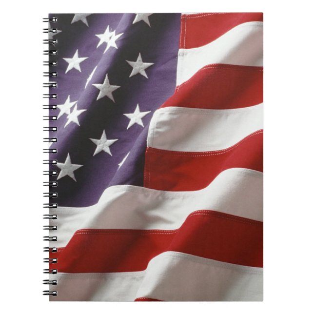 The American Flag - Old Glory Notebook (Front)