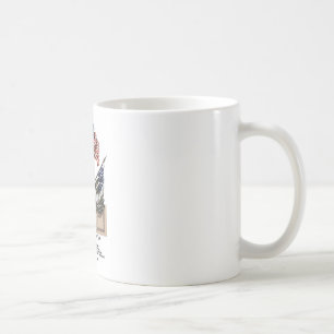 The American Flag (Vintage Historical) Vision Test Coffee Mug