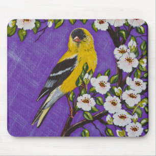 The American Goldfinch Mouse Mat