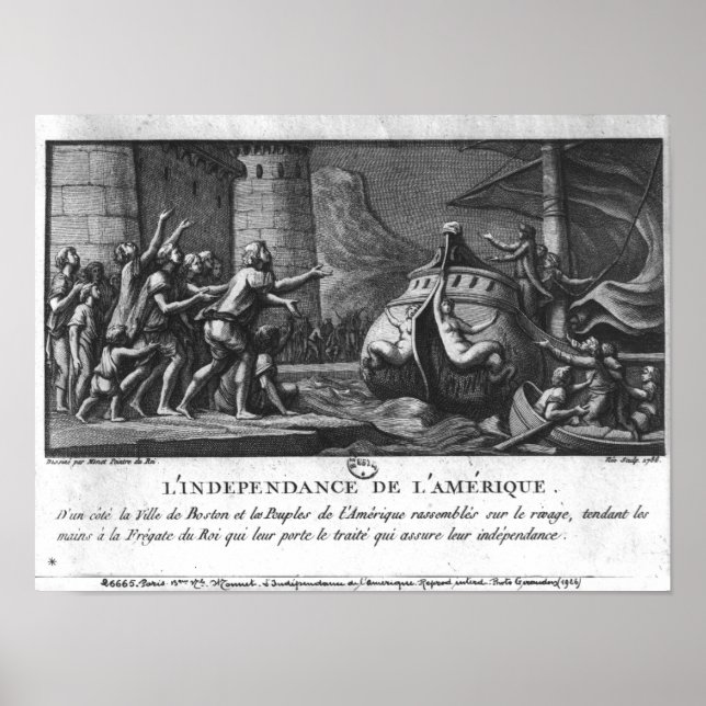 The American Independence Poster (Front)