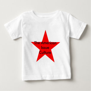 The American Issue Culture Star Red Baby T-Shirt
