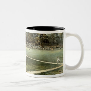 The American National Game of Baseball Two-Tone Coffee Mug