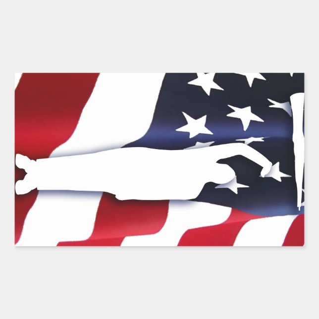 The American Patriot Driller Sticker (Front)