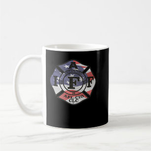 The American Patriot IAFF firefighter  Coffee Mug