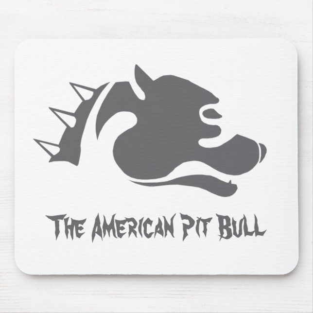 The American Pit Bull - mouse pad (Front)