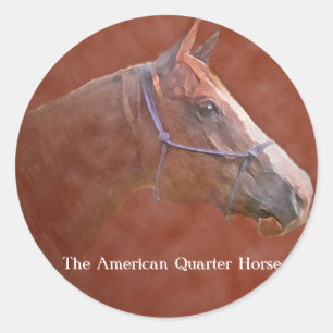 The American Quarter Horse Classic Round Sticker