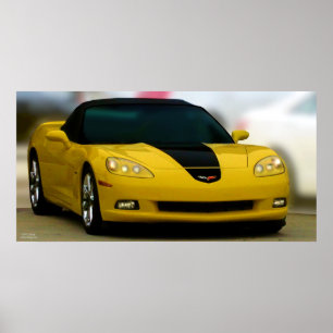 THE AMERICAN SPORTS CAR: CORVETTE POSTER