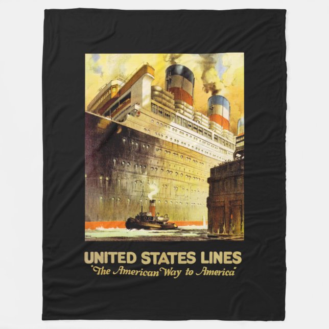 The American Way to America Fleece Blanket (Front)