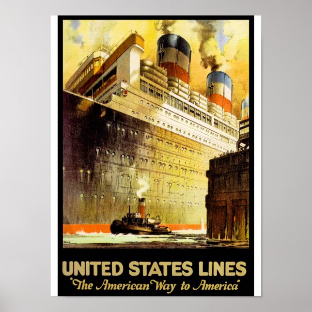 "The American Way to America" Poster (Front)