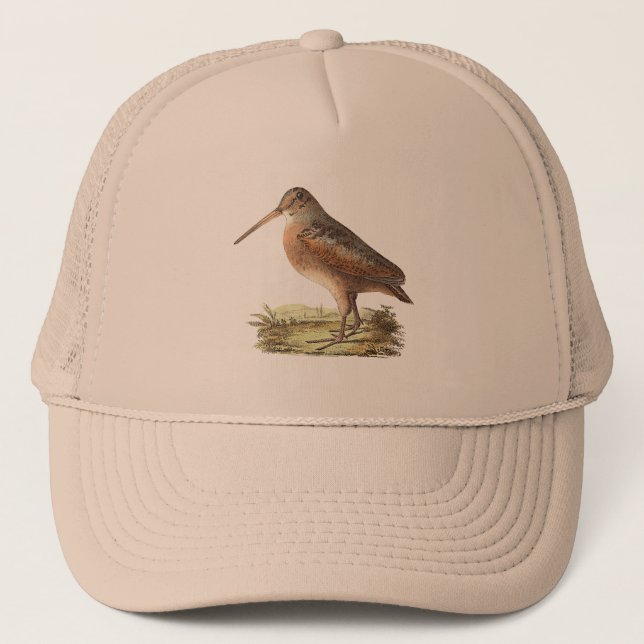 The American Woodcock (Rusticola minor) NY Bird Trucker Hat (Front)