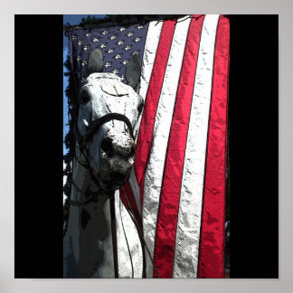 The American Work Horse Poster