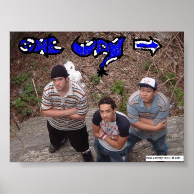 The americans Teenage Punk Band Poster (Front)