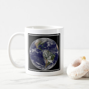 The Americas On Earth Day. Coffee Mug
