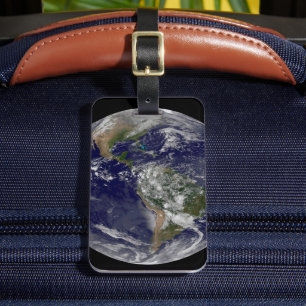 The Americas On Earth Day. Luggage Tag