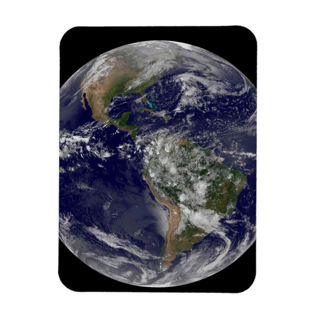 The Americas On Earth Day. Magnet (Vertical)