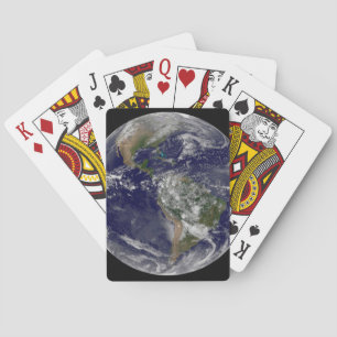 The Americas On Earth Day. Playing Cards