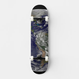 The Americas On Earth Day. Skateboard