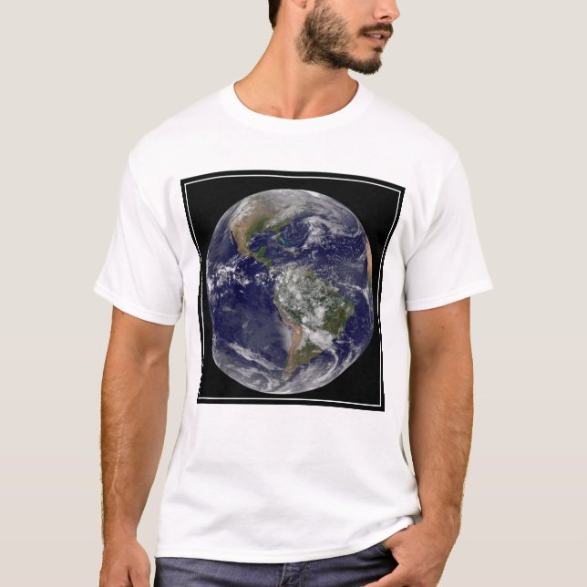 The Americas On Earth Day. T-Shirt (Front)