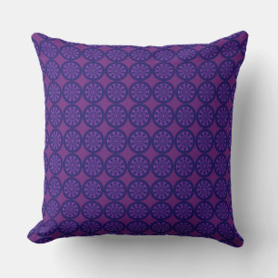 The Amethyst Throw Pillow
