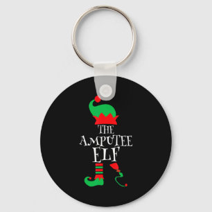 The Amputee Elf Christmas Funny Limb Surgery Joke Key Ring