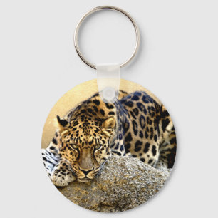 The Amur Leopard Key Ring