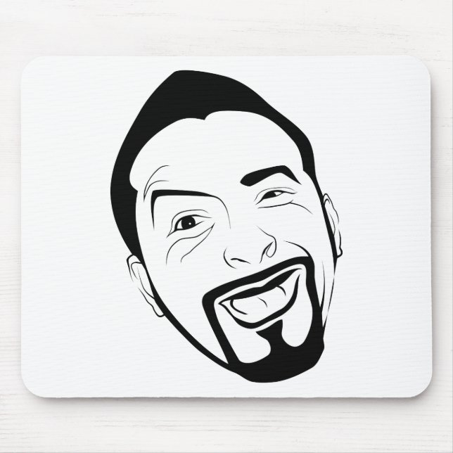 The amused Koksmann Mouse Mat (Front)