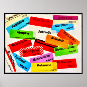 THE ANAESTHETIC POSTER