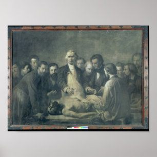 The Anatomy Lesson of Doctor Velpeau Poster