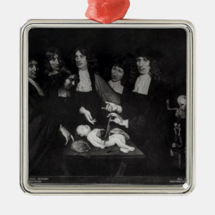 The Anatomy Lesson of Professor Frederik Metal Tree Decoration