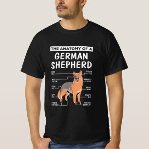 The Anatomy Of A German Shepherd T-Shirt