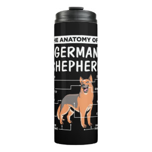 The Anatomy Of A German Shepherd Thermal Tumbler