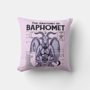 The Anatomy Of Baphomet Cushion