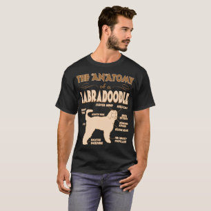 The Anatomy Of Labradoodle Pet Lovers Gift T-Shirt