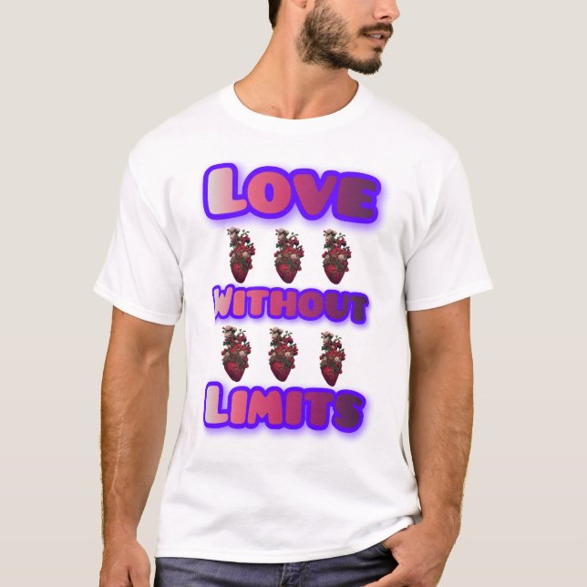 The anatomy of love, the blooming heart in love  T-Shirt (Front)